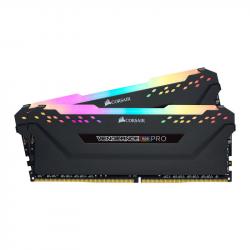 Corsair Vengeance RGB PRO Black 64GB 3200MHz 2x32GB DDR4 Memory Kit - CMW64GX4M2E3200C16