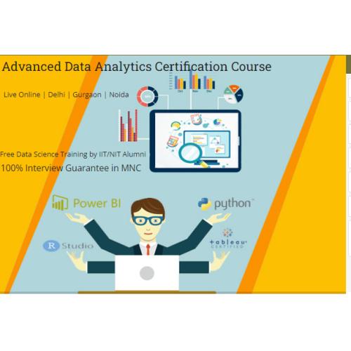 TCS Data Analytics Course in Delhi, [100% Job, Update New Skill in '24] 2024 Microsoft Power BI Certification Institute