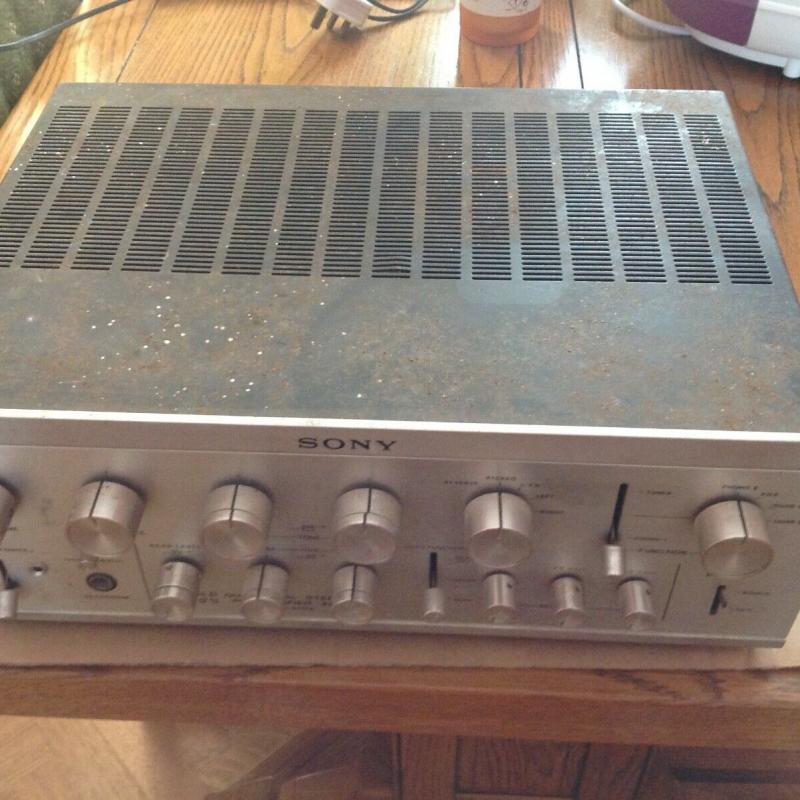 SONY Sony TA-2244 Quadradial/  Stereo Preamp wooden case not included.