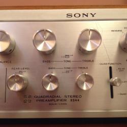 SONY Sony TA-2244 Quadradial/  Stereo Preamp wooden case not included.