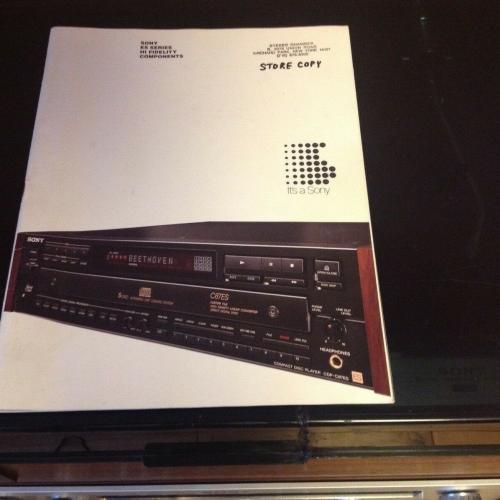 Sony ES hifi Brochure
