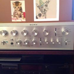 SONY Sony TA-2244 Quadradial/  Stereo Preamp wooden case not included.