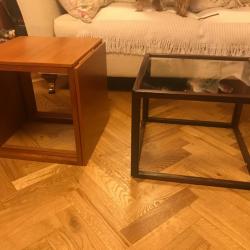 Kai Kristiansen cube coffee table set, in good condition. Teak 1960 