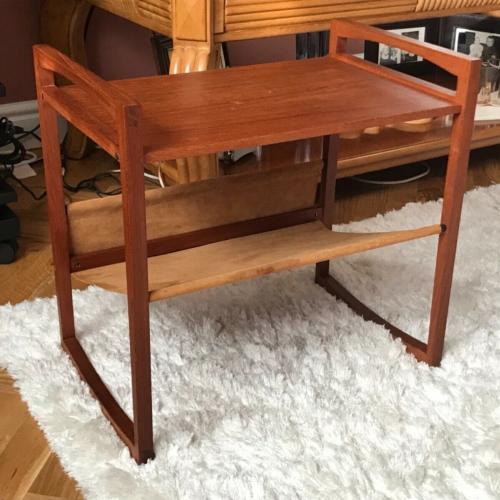 Danish Magazine small  table  by Sika Mobler for Henning Wind-Hansen