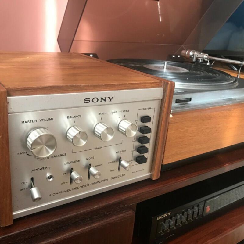 Sony SQA-2030 Decoder-Amplifier, Serviced SN:800031 European version ,