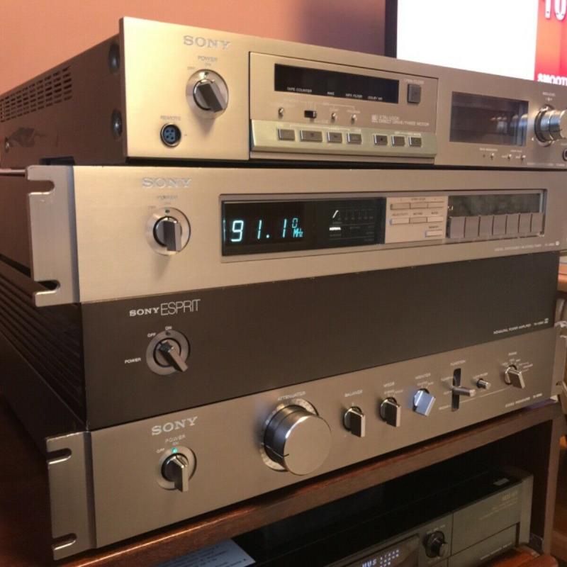 Sony TA-E86B preamp/ST-J88/TC-K88/ 1986  series 