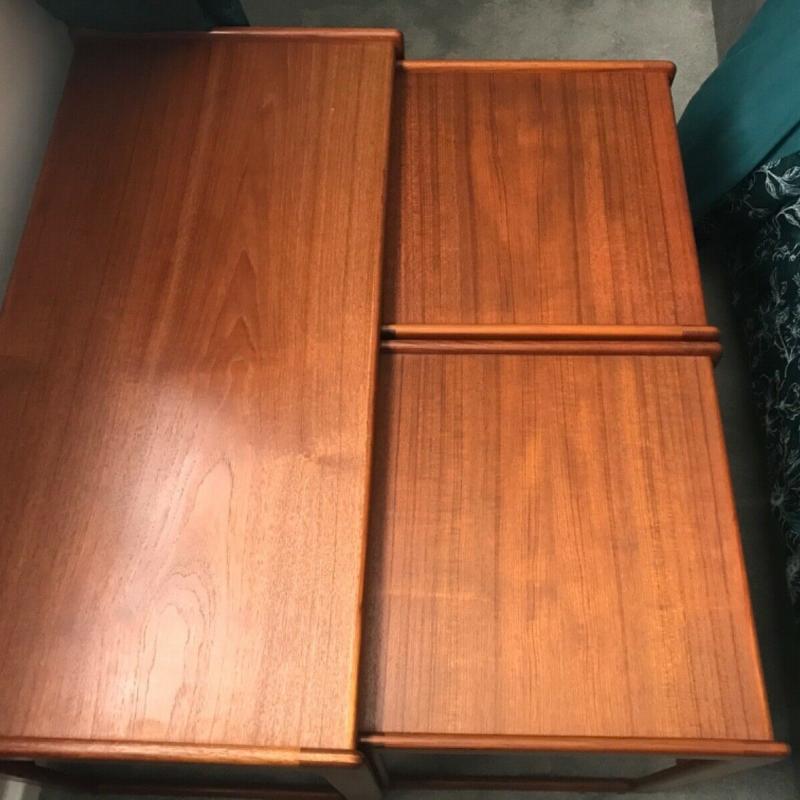 Mogens Kold  set of coffee tables in Pristine Condition