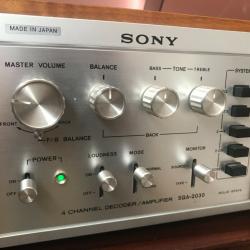 Sony SQA-2030 Decoder-Amplifier, Serviced SN:800031 European version ,