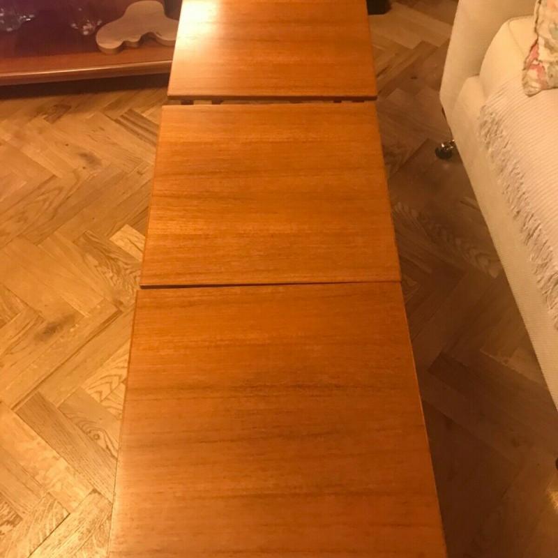 Kai Kristiansen cube coffee table set, in good condition. Teak 1960 