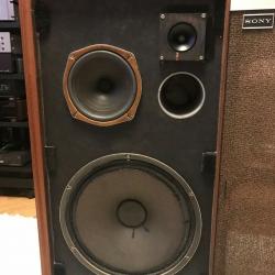 SONY SS -3100 speakers 1967 First ES series.Diatone /Sony Mitsubishi mid drivers