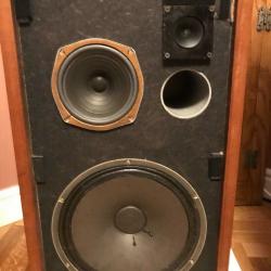 SONY SS -3100 speakers 1967 First ES series.Diatone /Sony Mitsubishi mid drivers
