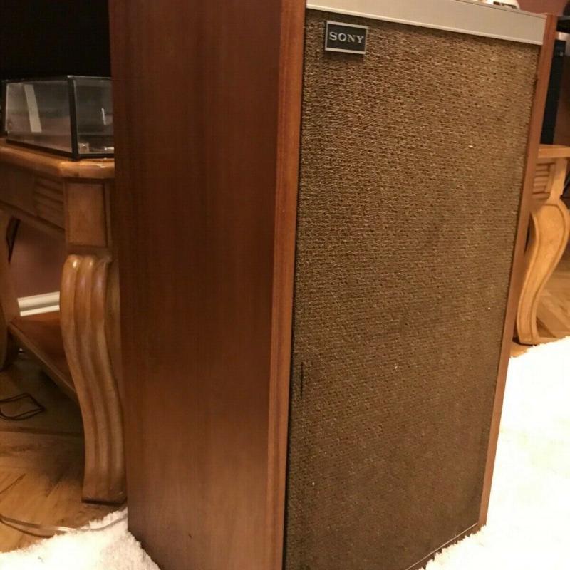 SONY SS -3100 speakers 1967 First ES series.Diatone /Sony Mitsubishi mid drivers