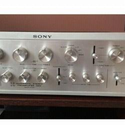 SONY Sony TA-2244 Quadradial/  Stereo Preamp wooden case not included.