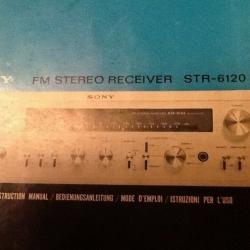 SONY STR-6200F/ 6120 latest 1973 version FACEPLATE only  